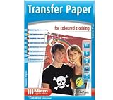 MICRO APPLICATION A4 Transfer Paper for dark fabrics - 6 sheets