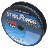 DAM Damyl Steelpower Braid 125m 0,25mm / 18,8kg im Angebot