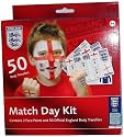 Match Day Kit - England Football Face Paints + Transfers
