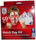 Enlarge toy image: Match Day Kit - England Football Face Paints + Transfers - school time children learning and fun