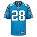 REEBOK ONFIELD Reebok Carolina Panthers Jonathan Stewart Premier Jersey, Blue/White/Black