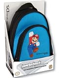 Mario Backpack Game Carrying Case – Dark Blue