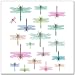 Baby : 19 Watercolor Dragonflies Wall Transfer Garden Stickers