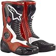 Alpinestars S-MX 5 Men's Performance/Road Riding Street Racing Motorcycle Boots - Red/Black