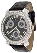 Blingster Iced Out Gangsta Fool Diamond Bezel Watch Model 5584