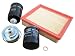 Land Rover Defender and Discovery 2 TD5 Service Filter Kit