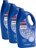 3 x Bissell 710E Wash & Protect Fibre Cleansing Formula with Scotchgard? protector