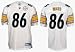 Hines Ward Pittsburgh Steelers #86 Authentic Reebok NFL Football Jersey (White)