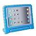 iPad Mini Case, TabPow [Kids Case] - [Shockproof][Drop Protection][Heavy Duty] Kids Children EVA Case Cover with Carrying Handle Stand For Apple iPad Mini 1/2/3 (Retina Display) (Blue)