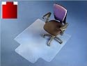 FloordirektPRO Office Chair Mat - 90x120cm - 100% Polycarbonate with Lip - Carpet Floor Protection