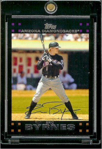 2007 Topps #188 Eric Byrnes Arizona Diamondbacks Baseball Card - Mint Condition - Shipped in Protective Display Case!
