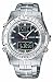 Casio - MTP-4700D-1AVEF - Montre Homme - Multifonctions - Bracelet en acier inoxydable - Cadran noir