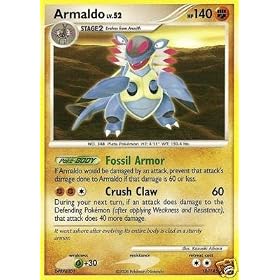 Pokemon Diamond & Pearl Legends Awakened Single Card Armaldo #18 Rare