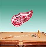 Detroit Red Wings Hockey Wall Decal 25" x 18"