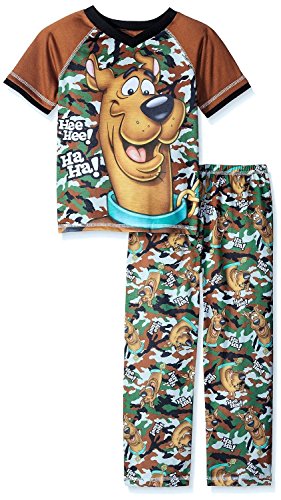 Scooby Doo Boys Camo Pajama Set , Kids Sizes 2T-8
