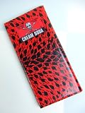 「ＣＲＥＡＭ ＳＯＤＡ レッド ヒョウ柄 財布 サイフ ウォレット クリームソーダ ＰＩＮＫ　ＤＲＡＧＯＮ」の画像