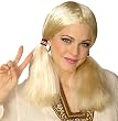 Hippie Girl Blonde Wig - Adult Std.