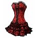Bslingerie Womens Gothic Lolita Boned Bustier Corset Dress 