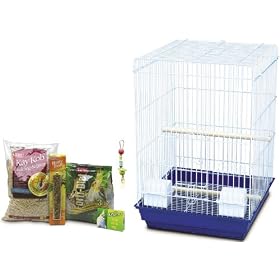 Super Pet EZ Start Cockatiel Cage, Large