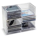 Acrylic CD Holder (Clear) (8 3/4"H x 10 1/2"W x 5"D)