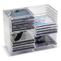 Acrylic CD Holder (Clear) (8 3/4"H x 10 1/2"W x 5"D)