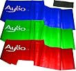 Aylio Fitness 3 Exercise Bands and Door Anchor (Low, Medium, Heavy)