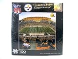 NFL Steelers Puzzle 100pc - NFL Steelers Kids Puzzle - Steelers Puzzle Game - Stealers Art