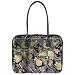 Mango Tango Polyester Brocade Slimline Laptop Bag - Black (17