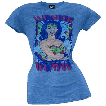 Click to buy Wonder Woman - Arms Crossed Ladies T-Shirtfrom Amazon!