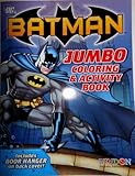 Batman Jumbo Coloring and Activity Book - With Door Hanger on Back Cover