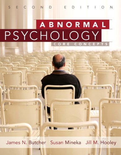 abnormal psychology core concepts 2nd edition