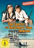 Produkt-Bild: Tom Sawyers und Huckleberry Finns Abenteuer (2 DVDs) - Die legend&auml;ren TV-Vierteiler