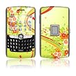 Flower Splash Design Protective Skin Decal Sticker for Blackberry 8800/ 8820/ 8830/ World Cell Phones