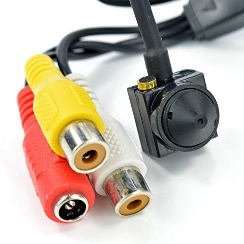 VanxseÂ® Cctv Mini Spy Pinhole Audio Security Camera Sony CCD 800tvl Hd Hidden Mini Microphone Mic Cctv Surveillance Camera