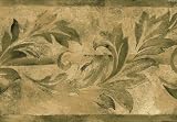 Olive Leaf Scroll Wallpaper Border