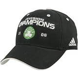 adidas Boston Celtics Black NBA 2008 Division Champions Adjustable Hat