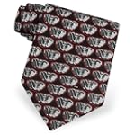 Men's University of Alabama Logo Silk Tie by NCAA in Black