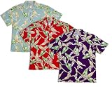 Shell Ginger (new print)- Men's Hawaiian Aloha Shirt