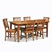 Cottage Oak SevenPiece Dining Set