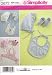 Simplicity Pattern 2673 Bonnets, Booties and Bibs in 3 sizes.