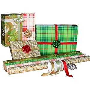 The Gift Wrap Company Santas Whimsical