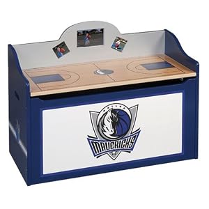 Guidecraft NBA Mavericks Toy Box