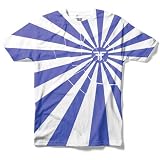 Fallen Rising Sun Tee White/Blue