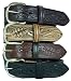 Men's Casual Belt 1 1/2 Oak leaf embossed classic western style belt.