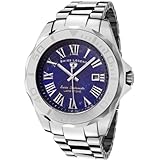 Swiss Legend Men's 18010A-33L Tungsten Collection Automatic Blue Lapis Stone Dial Watch