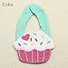 Baby Cute Cartoon Soft Saliva Towel Infant Lunch Bibs.