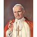 Carded 8"x10" Prints for Framing - Pope John Paul II - Linen Paper - 7 and 4 Color Process Printing