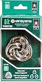 BePuzzled Hanayama Cast Metal Brainteaser Puzzles - Hanayama Vortex Puzzle (Level 5)