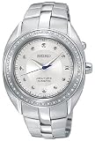 Arctura Kinetic Silver Tone Dial Link Bracelet Diamond Bezel