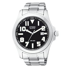 Citizen Eco-Drive Gents Stainless Steel Watch #BM6400-51E